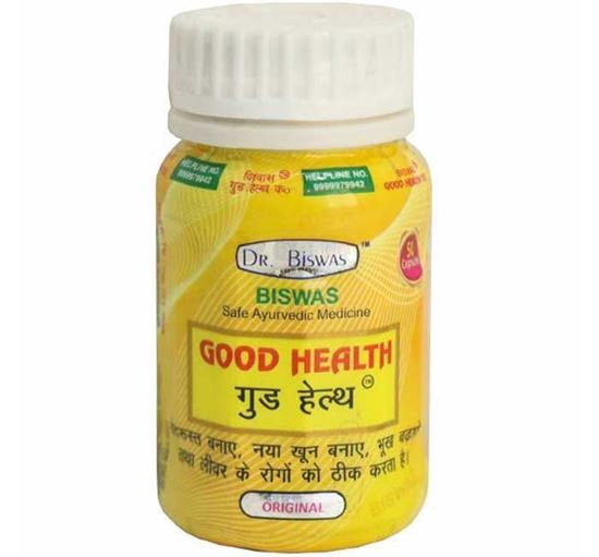 0236056 dr biswas good health capsule pack 50 capsules 550