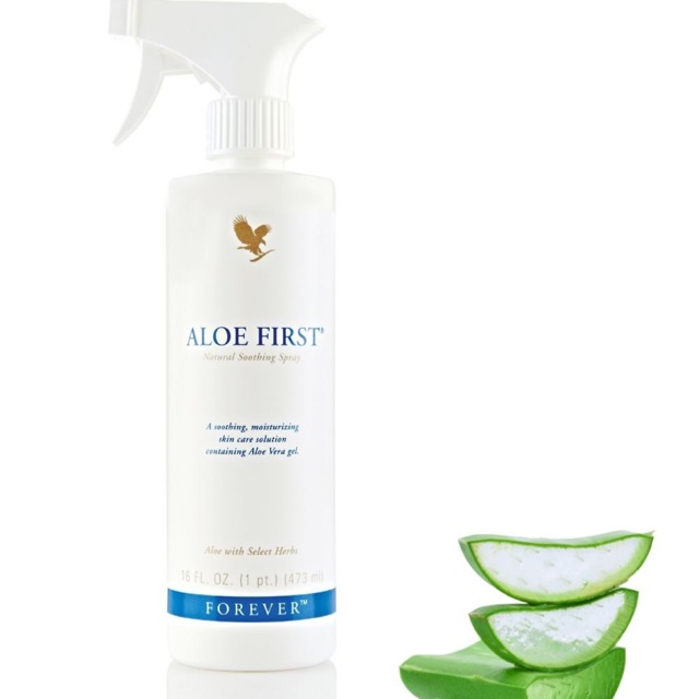 4 Forever Living ALOE FIRST Natural Soothing Spray (78,43% Aloe