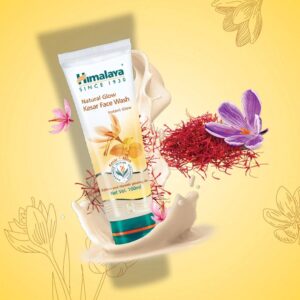 Himalaya Natural Glow Saffron Face Wash 3