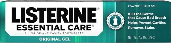 Listerine Essential Care Gel Toothpaste